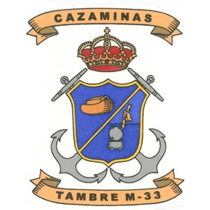 Emblema Cazaminas 'Tambre' (M-33)